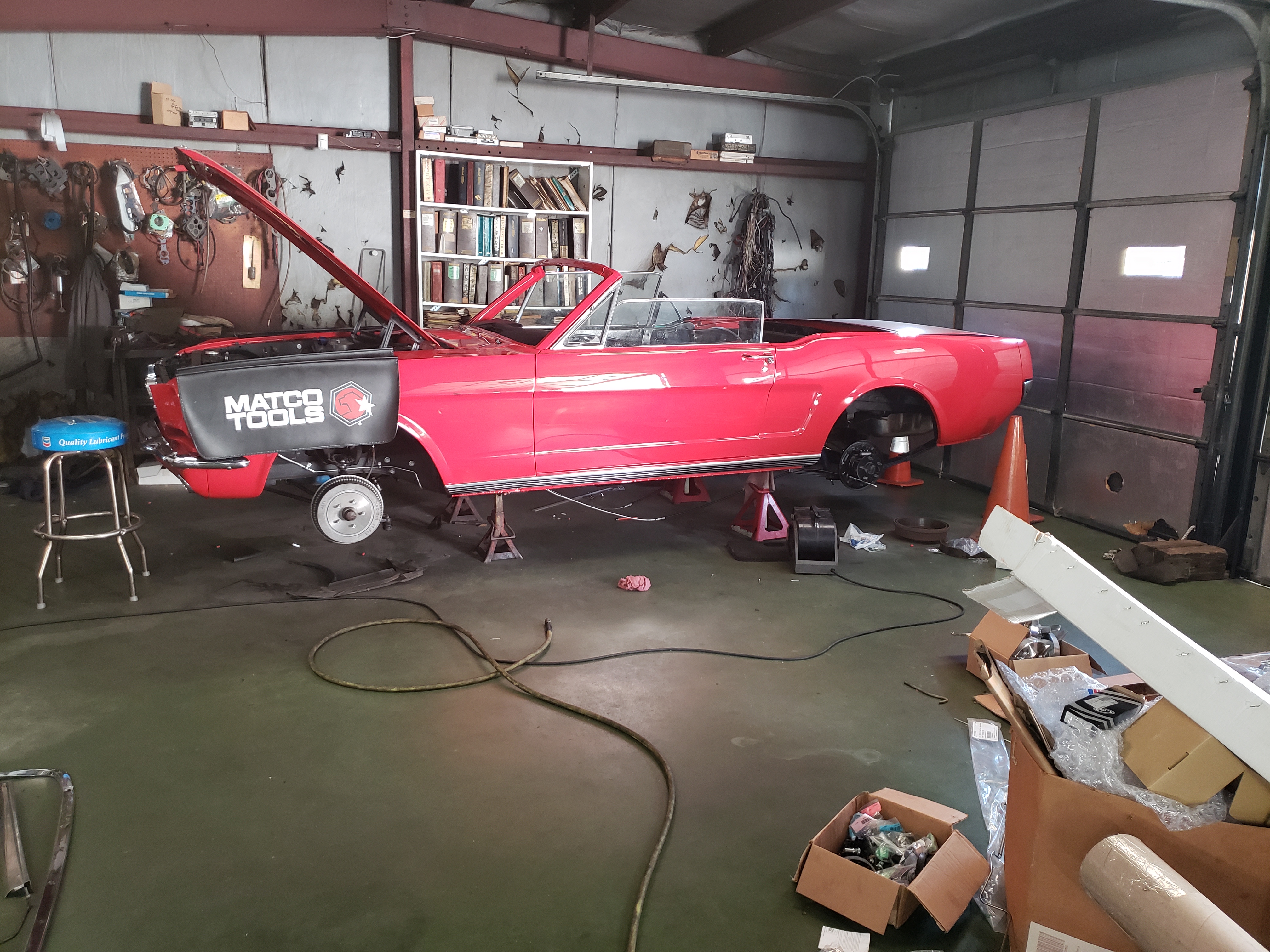 Clark's Auto Clinic Mustang Restoration