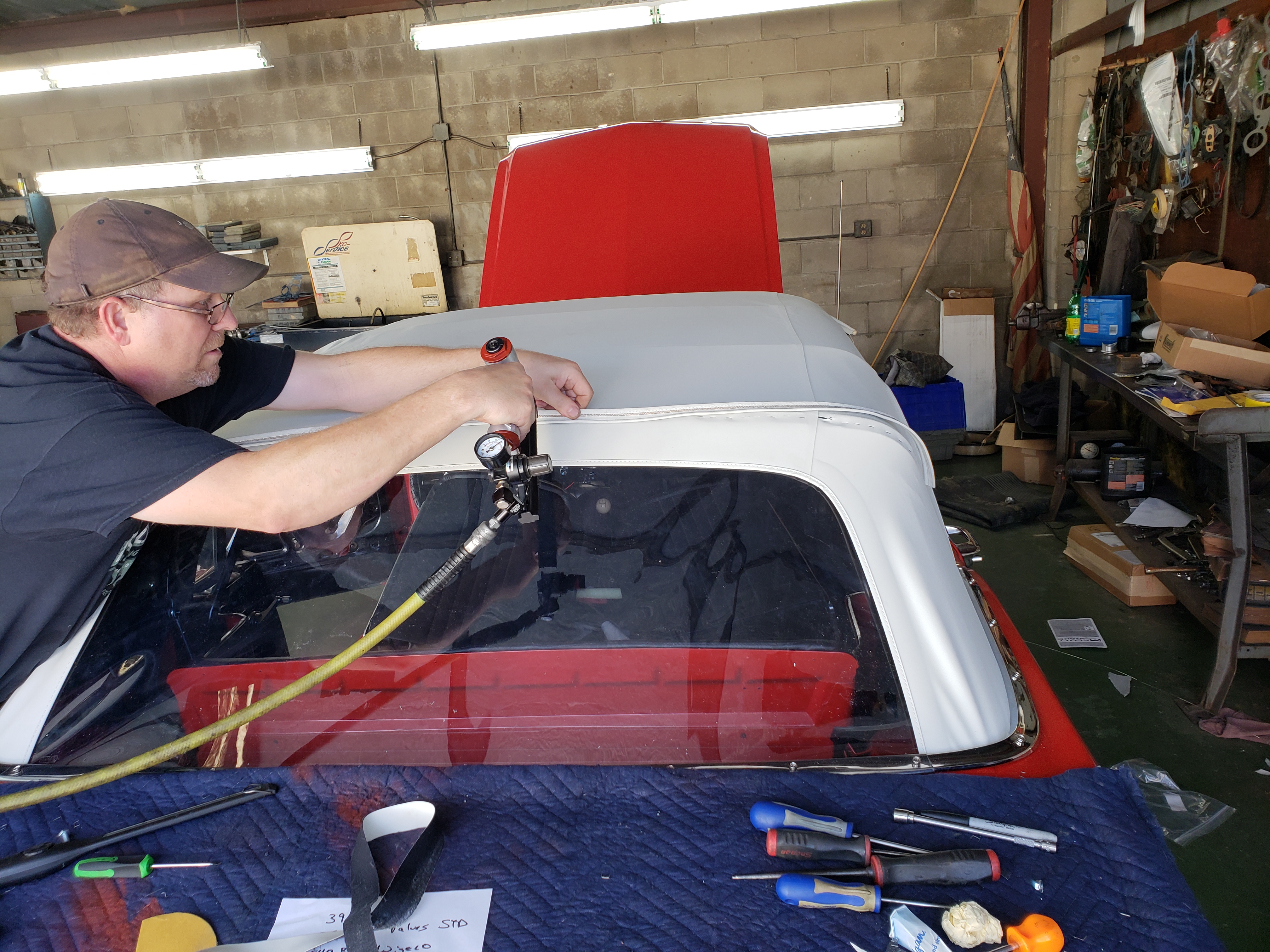 Clark's Auto Clinic Mustang Restoration