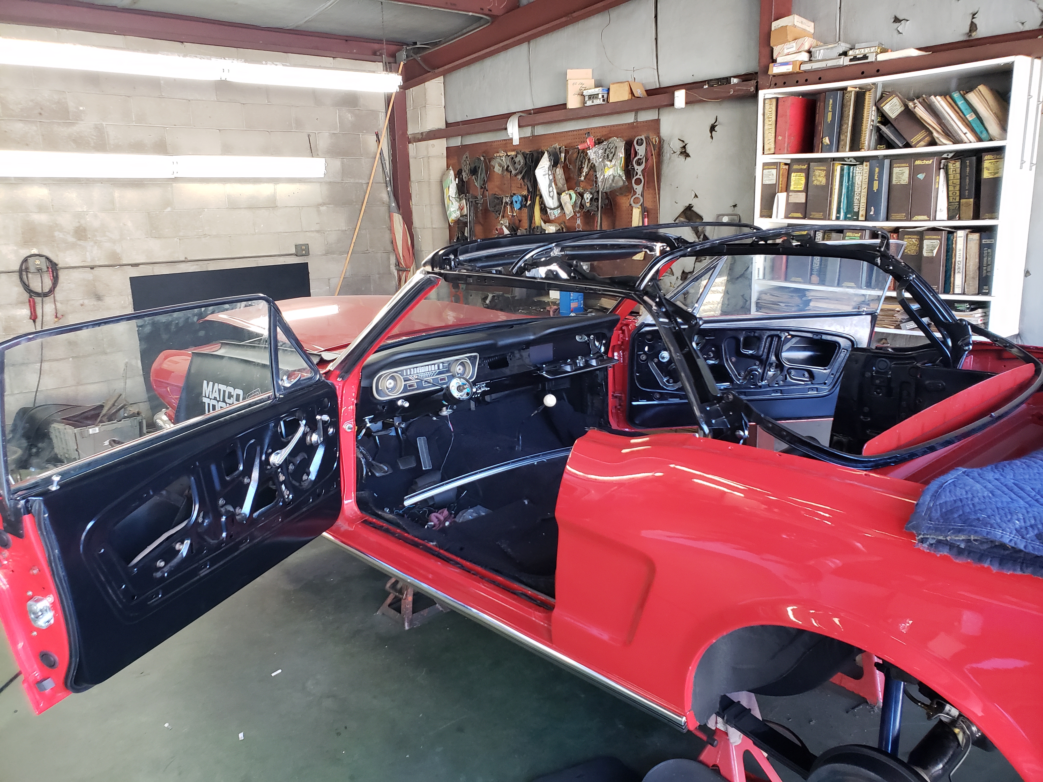 Clark's Auto Clinic Mustang Restoration