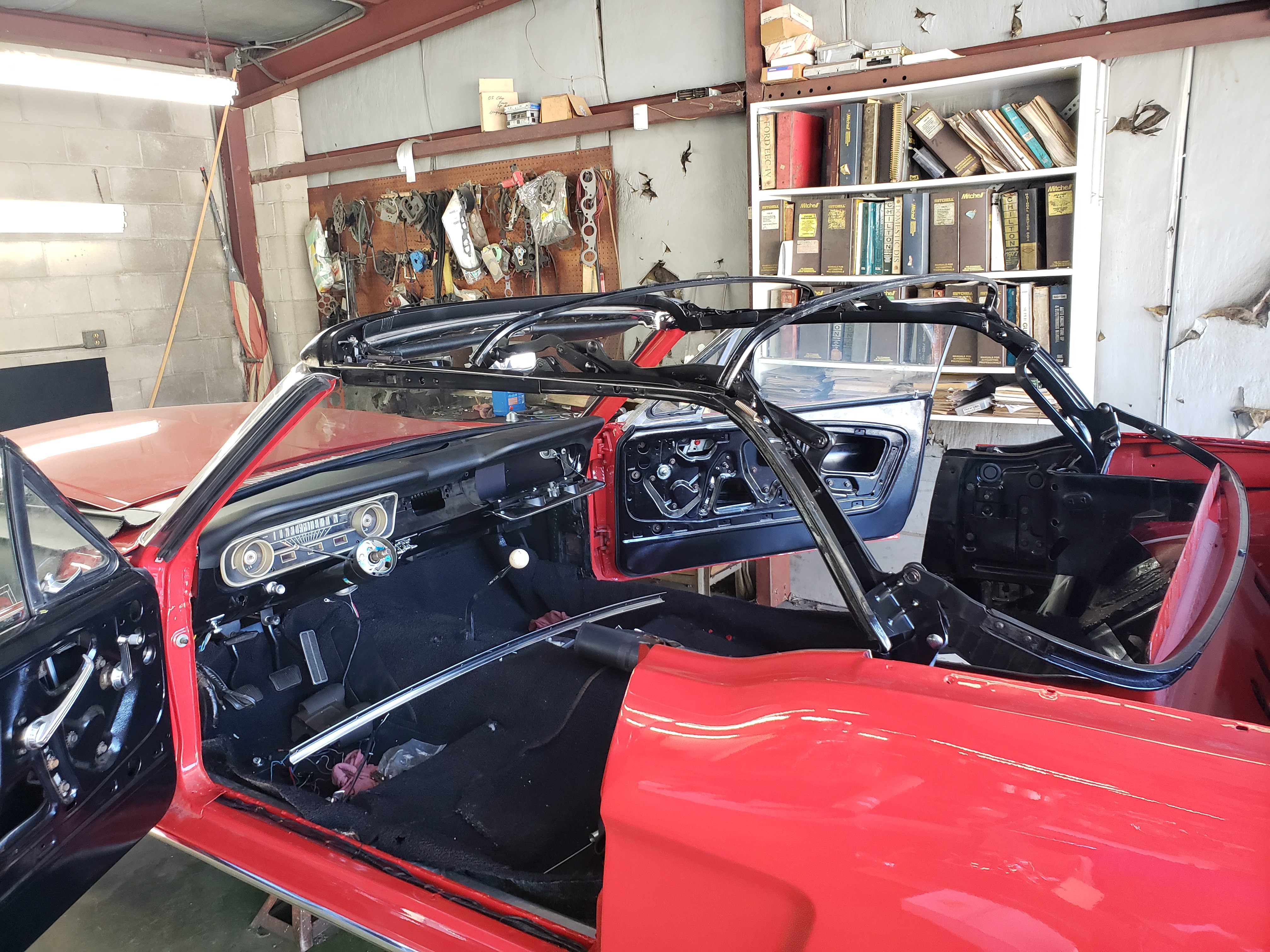Clark's Auto Clinic Mustang Restoration