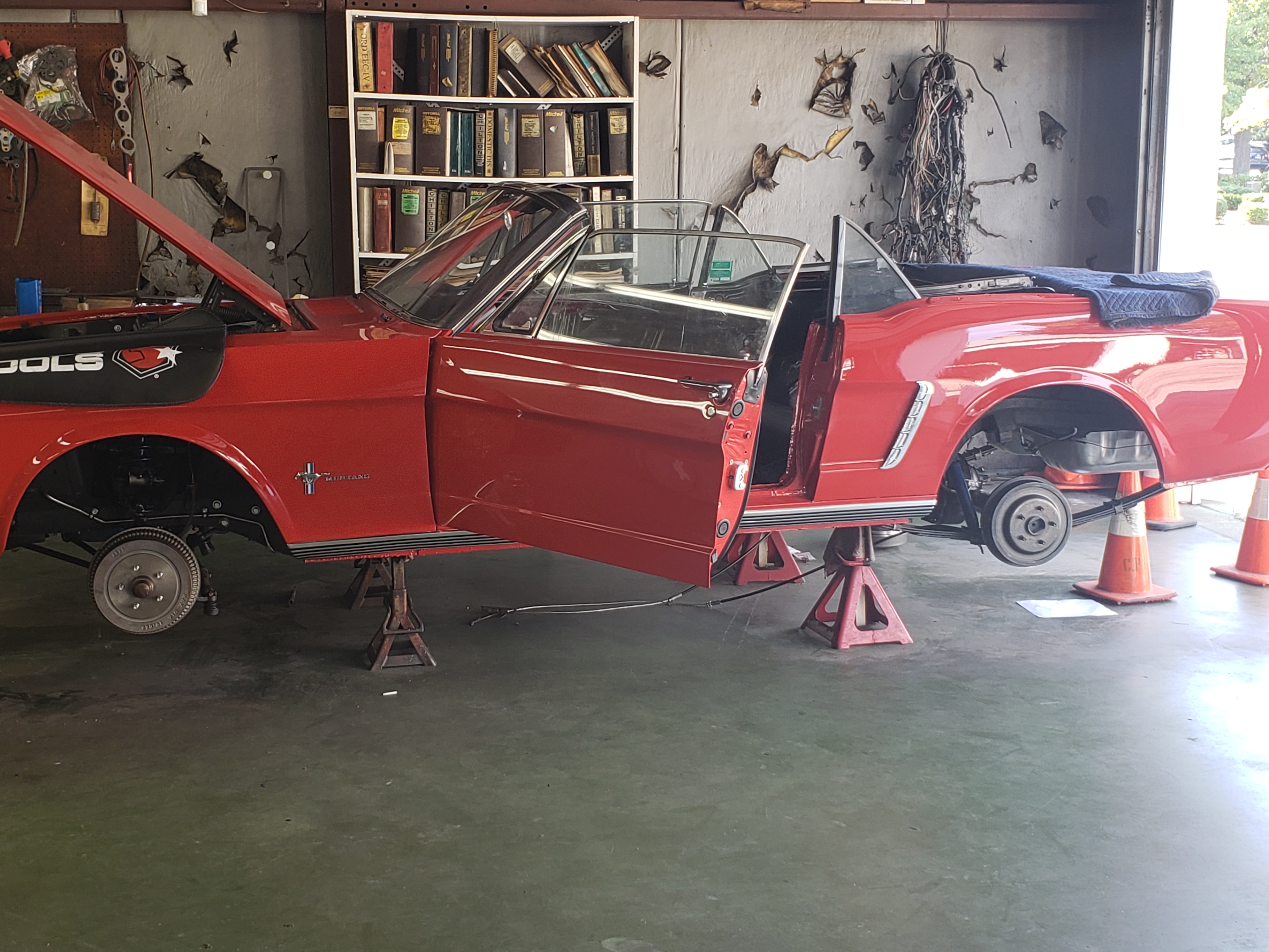 Clark's Auto Clinic Mustang Restoration