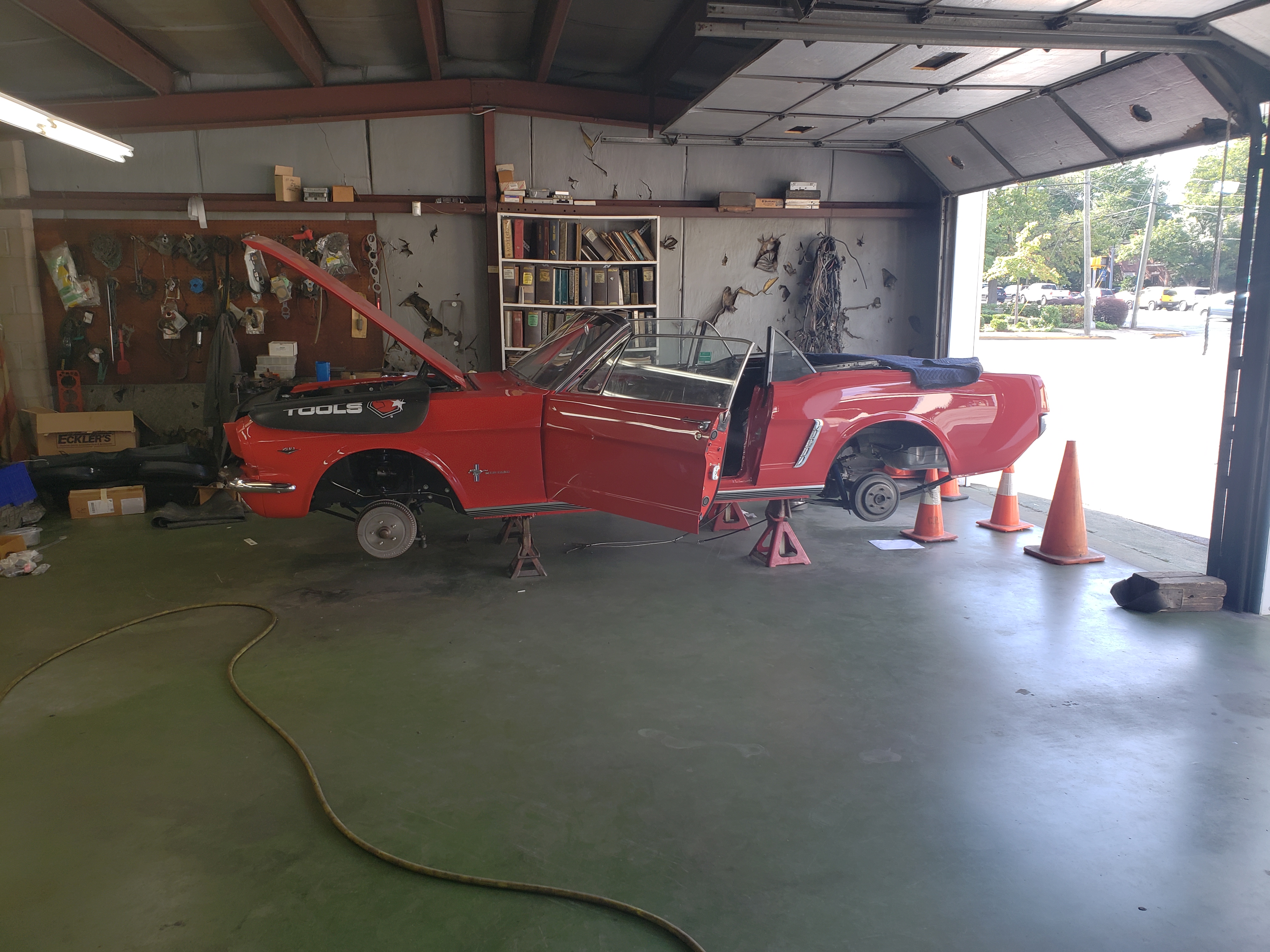 Clark's Auto Clinic Mustang Restoration