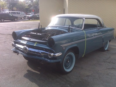 Clark's Auto Clinic 1954 Ford Victoria Restoration