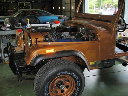 Clark's Auto Clinic Jeep Golden Eagle Restoration